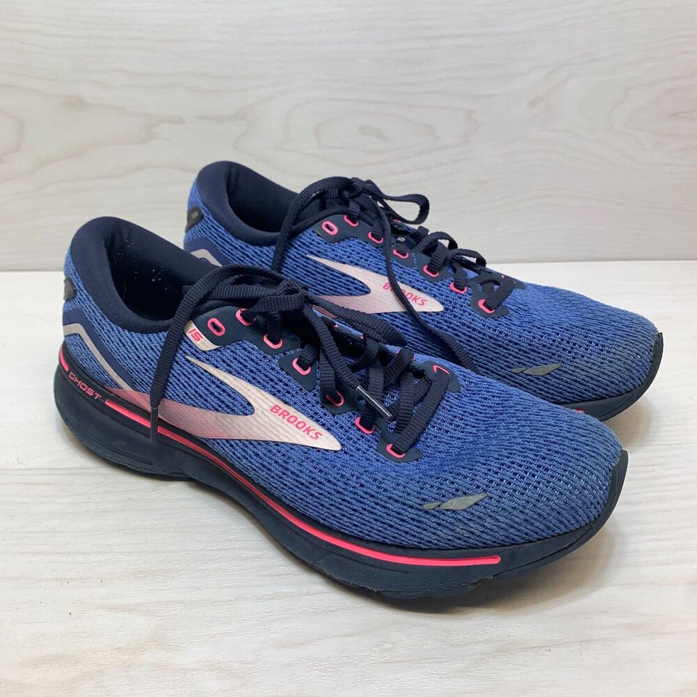Brooks Trainers Womens Size 10.5 Blue 1203 801B 15 Low Top Walking Running Shoes
